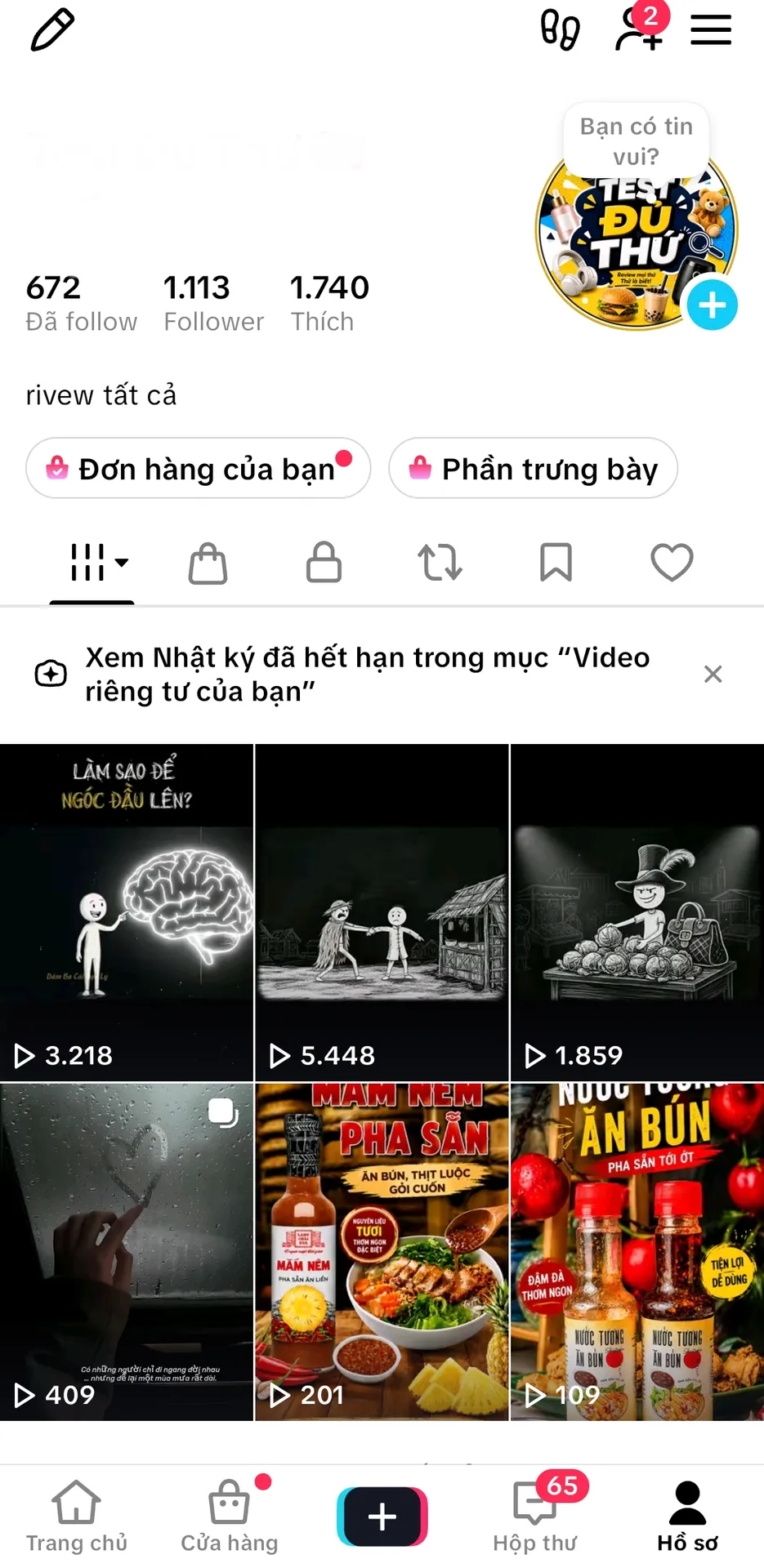 Kênh Nhỏ Full Chức Năng 1