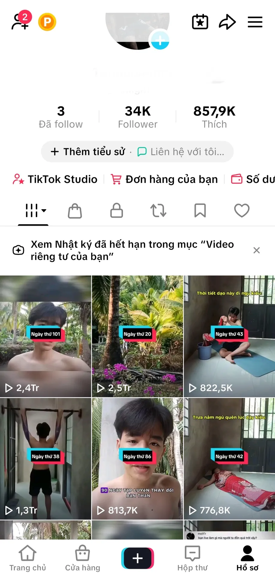 Cá Nhân Nam Cấm Shop 1