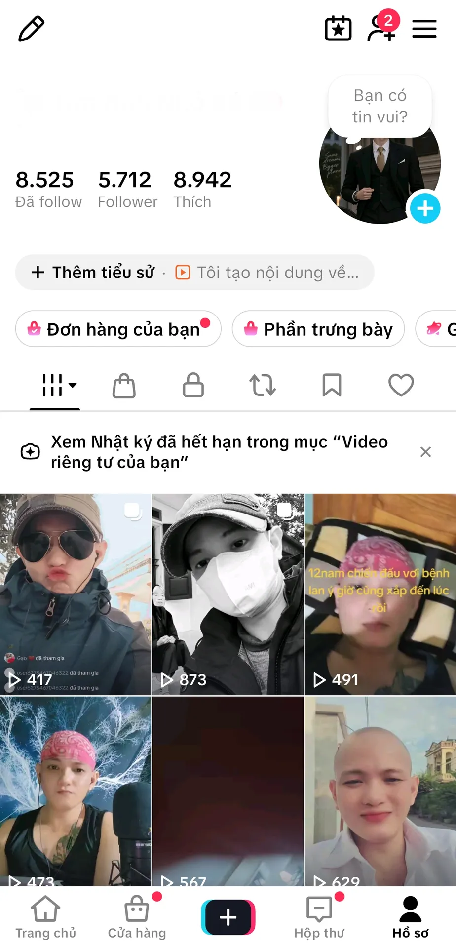 Chủ Đề Cá Nhân Nam 1