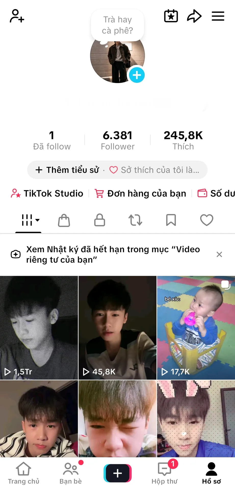 Chủ Đề Cá Nhân Nam 1