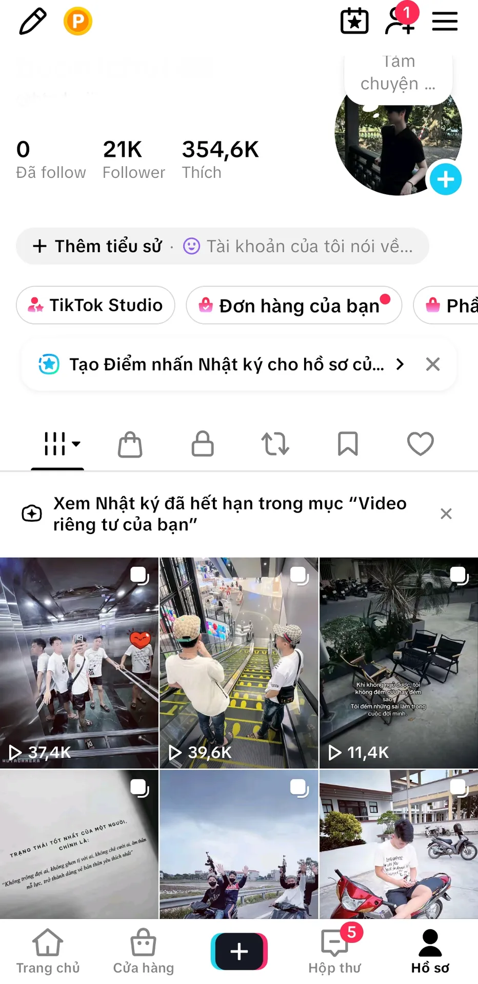 Chủ Đề Cá Nhân Nam 1